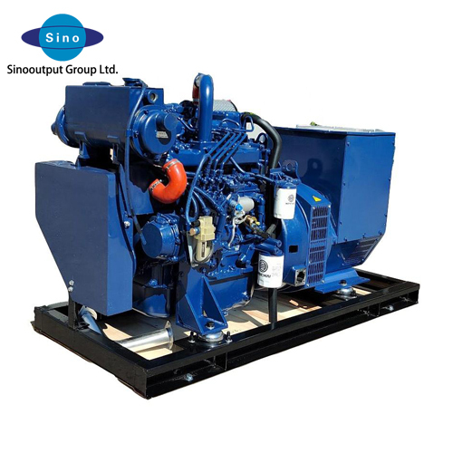SINOOUTPUT Weichai Marine Generator 50kw 220/400V 50/60Hz with Quick Delivery in Hot Sale