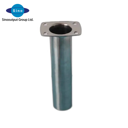 AISI 316 Stainless Steel Clamp-On Rod Holder Marine Hardware for Yacht, Fishing Boat & Speedboat, 6-Month Warranty