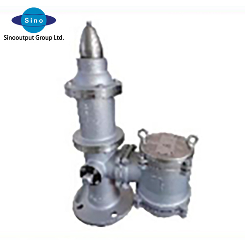 Marine High Velocity Relief Valve with Gas-Freeing Cover for Cargo Tank Venting System