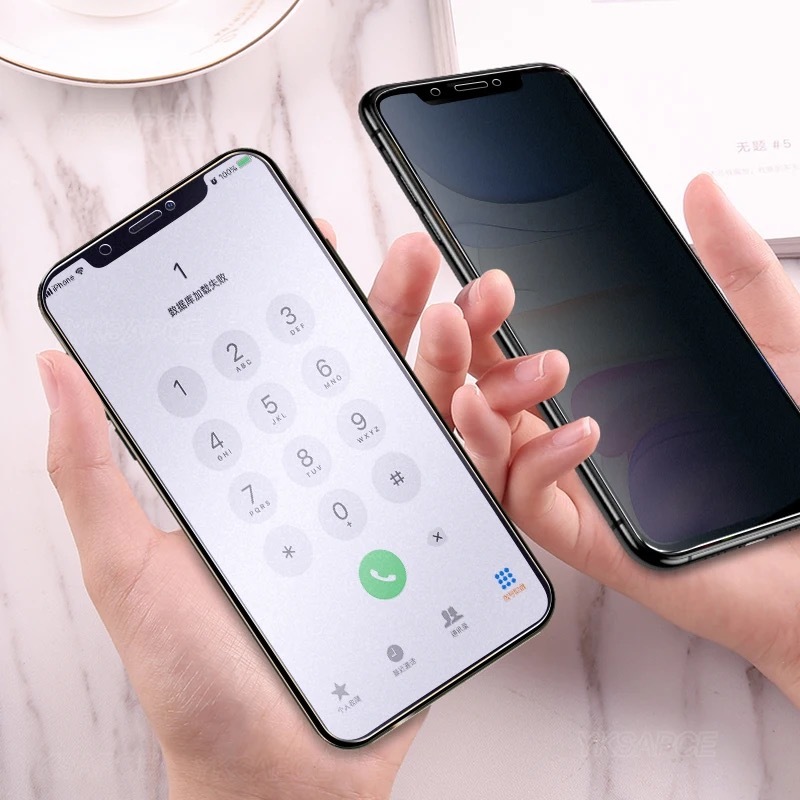 mica privaciadad cristal completa para iphone