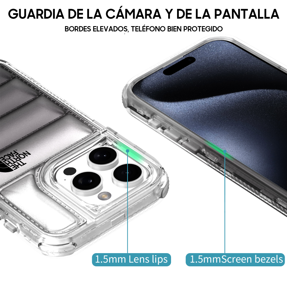 sm04 funda 360 norte face NEGRO