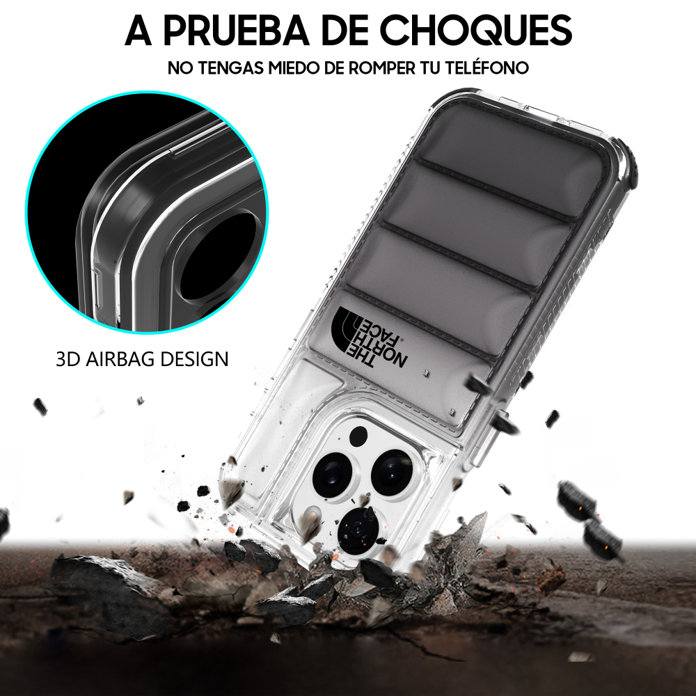 sm04 funda 360 norte face NEGRO