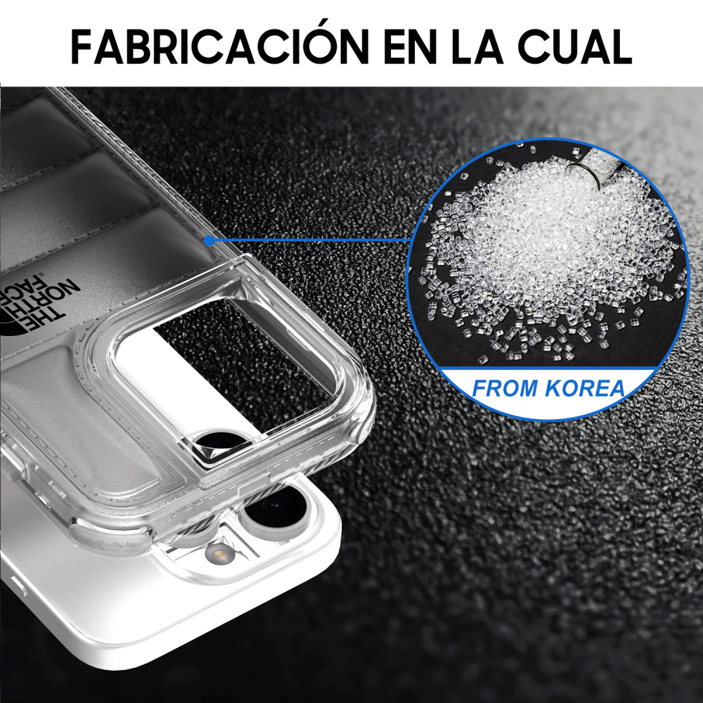 sm04 funda 360 norte face NEGRO