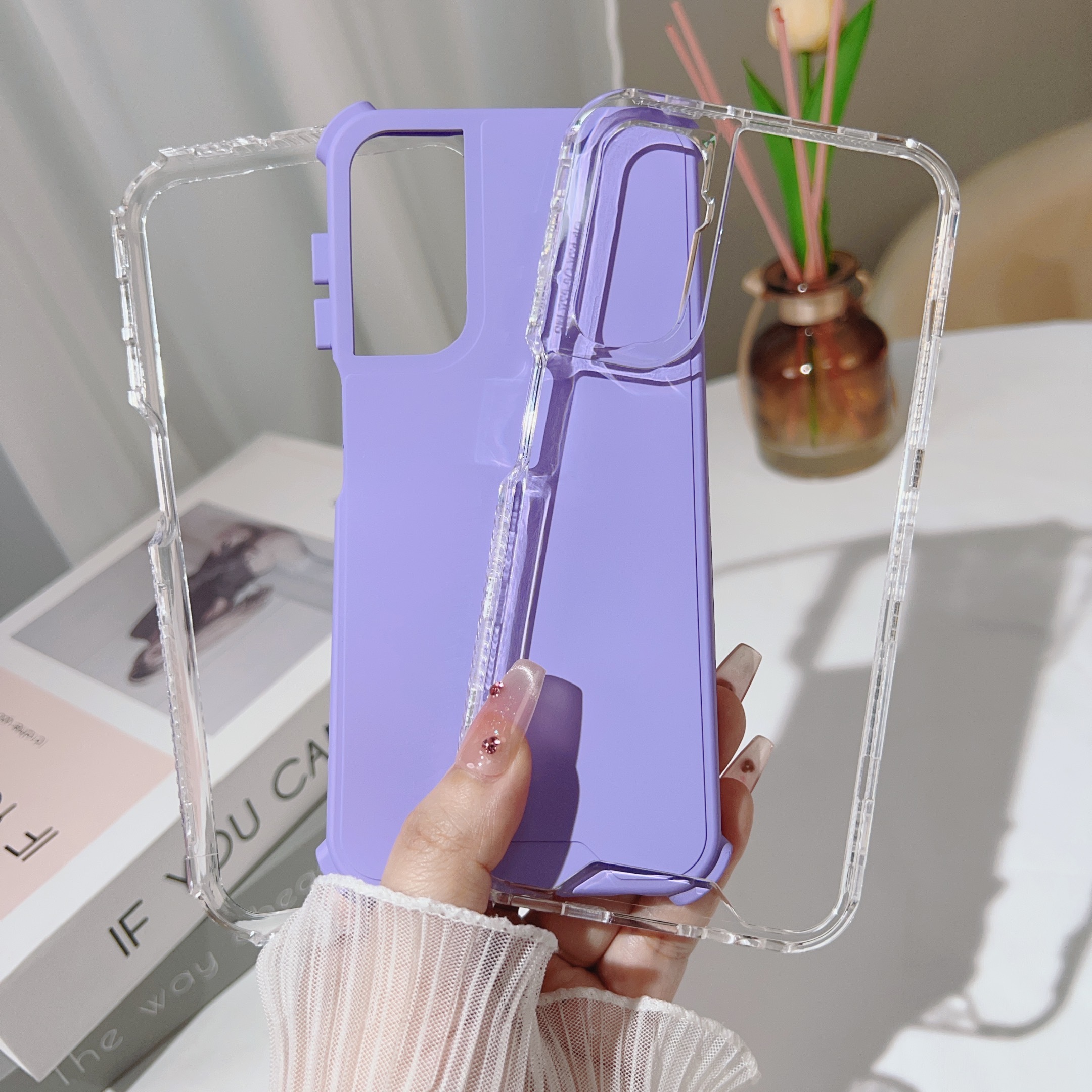 SM16 FUNDA  SPACE 3EN1 PARA SAMSUNG OPPO REDMI ZTE MOTO