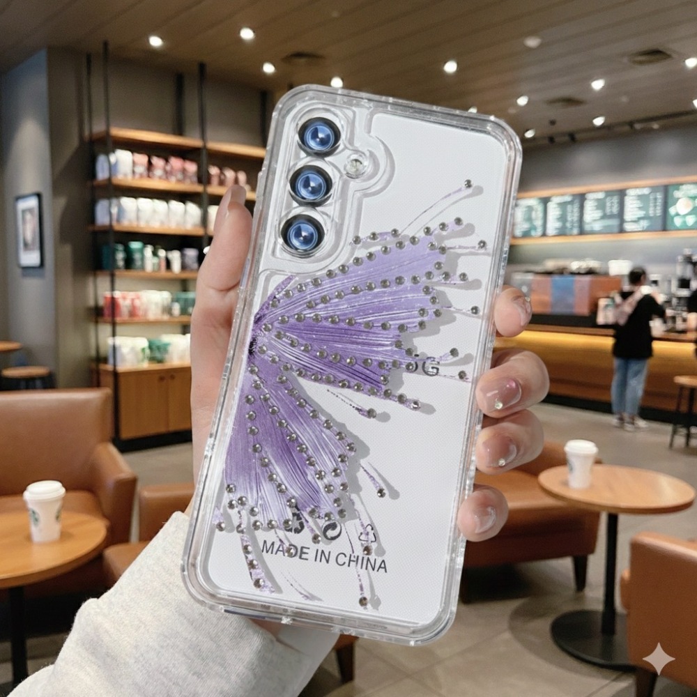 SM17 FUNDA MARIPOSA DIAMANTE 3 EN 1