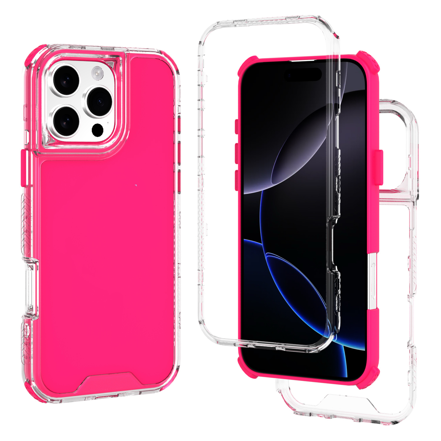SM16 FUNDA  SPACE 3EN1 PARA SAMSUNG OPPO REDMI ZTE MOTO