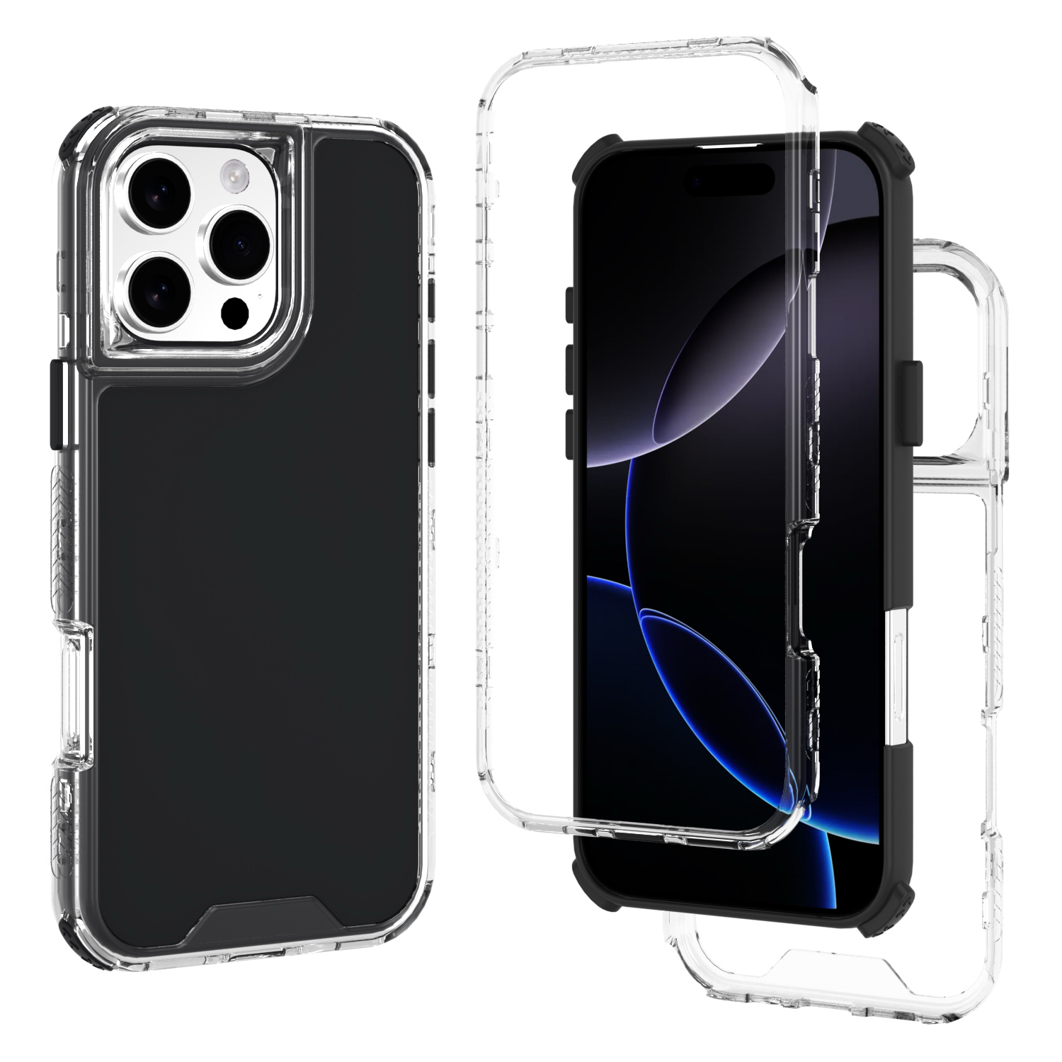 SM16 FUNDA  SPACE 3EN1 PARA SAMSUNG OPPO REDMI ZTE MOTO