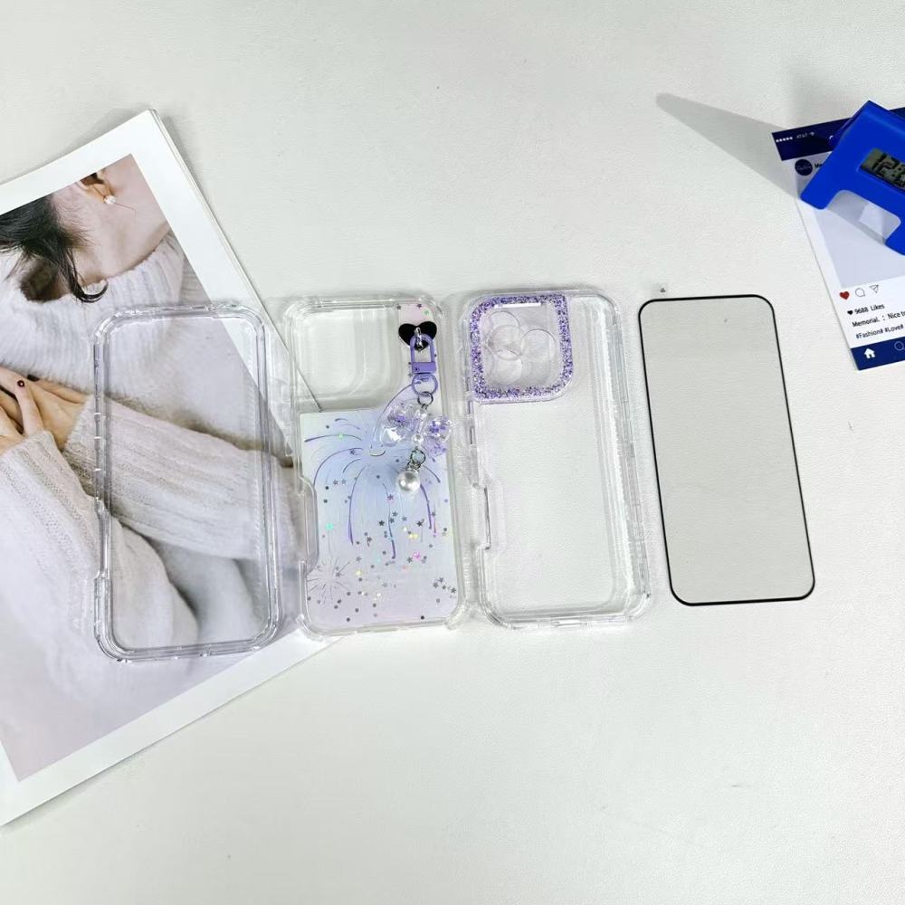 SM18 FUNDA 3 EN 1 BRILLO CON CORREA +MICA 9D