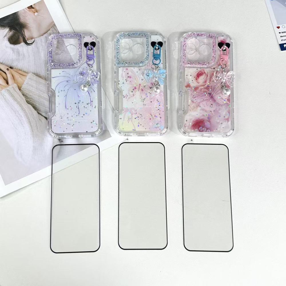 SM18 FUNDA 3 EN 1 BRILLO CON CORREA +MICA 9D