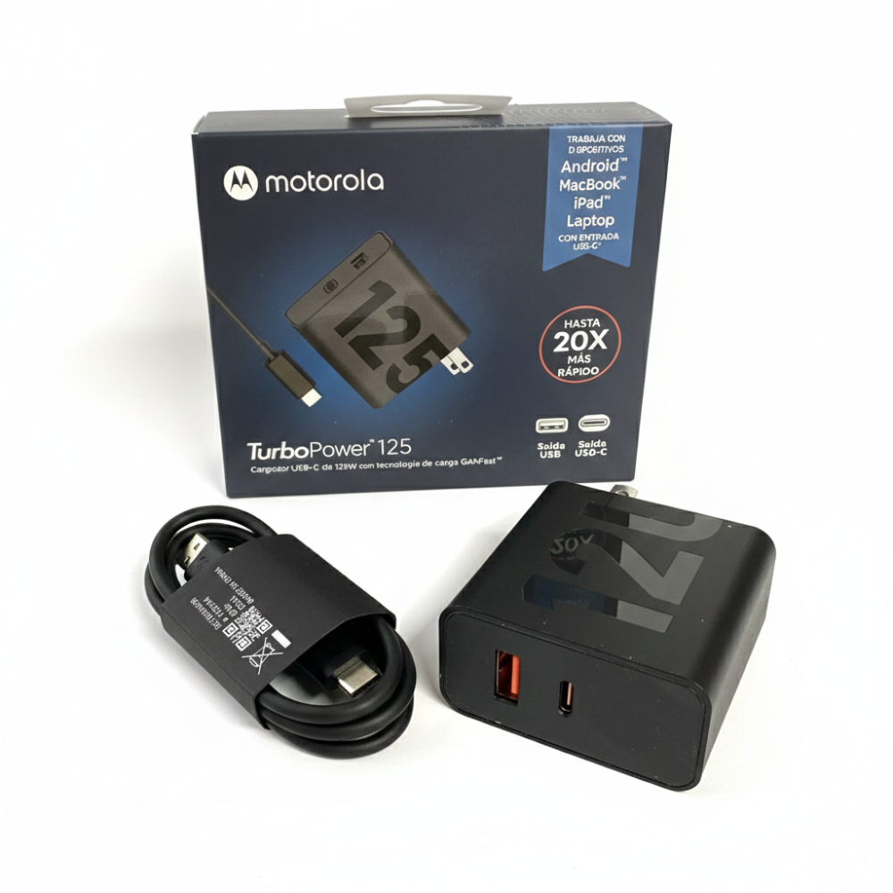 MOTOROLA 125W CARGADOR KIT