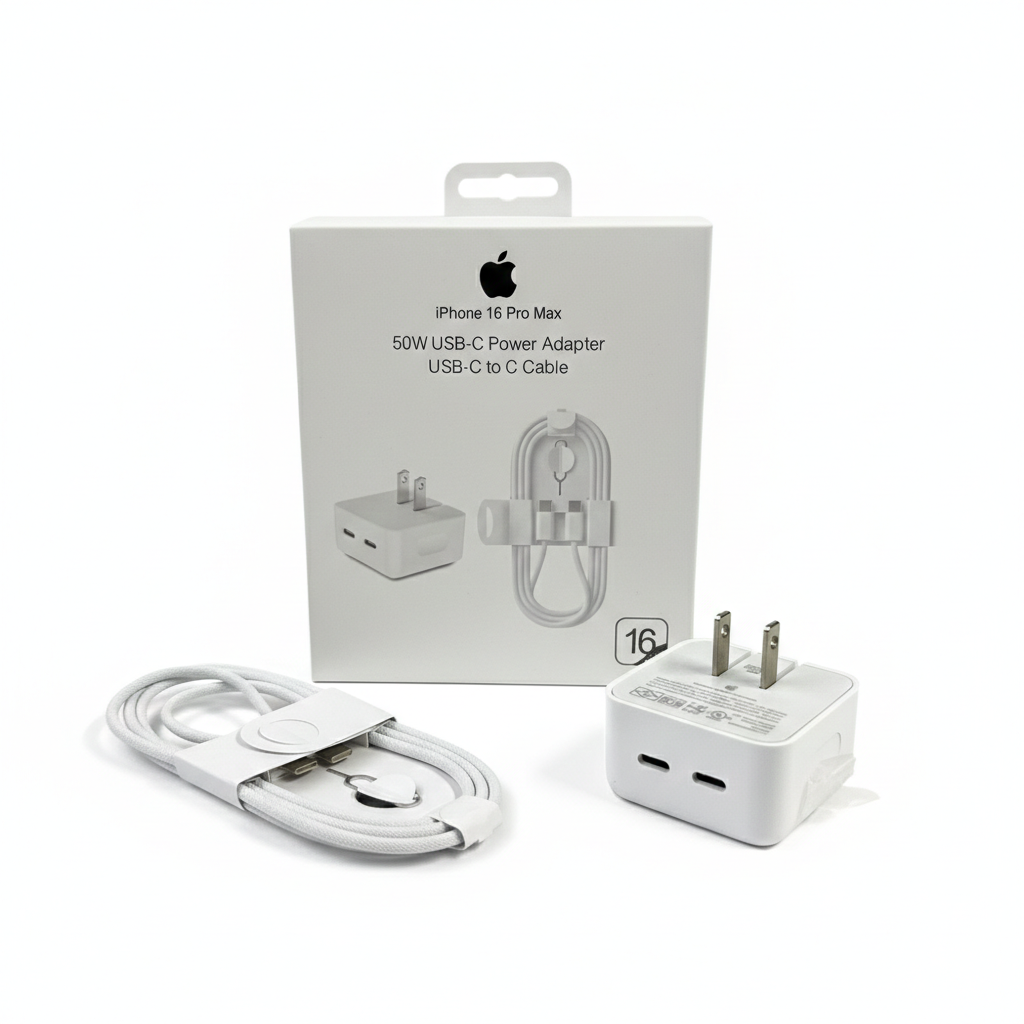iphone 16 pro max 50w usb c to tipo c kit