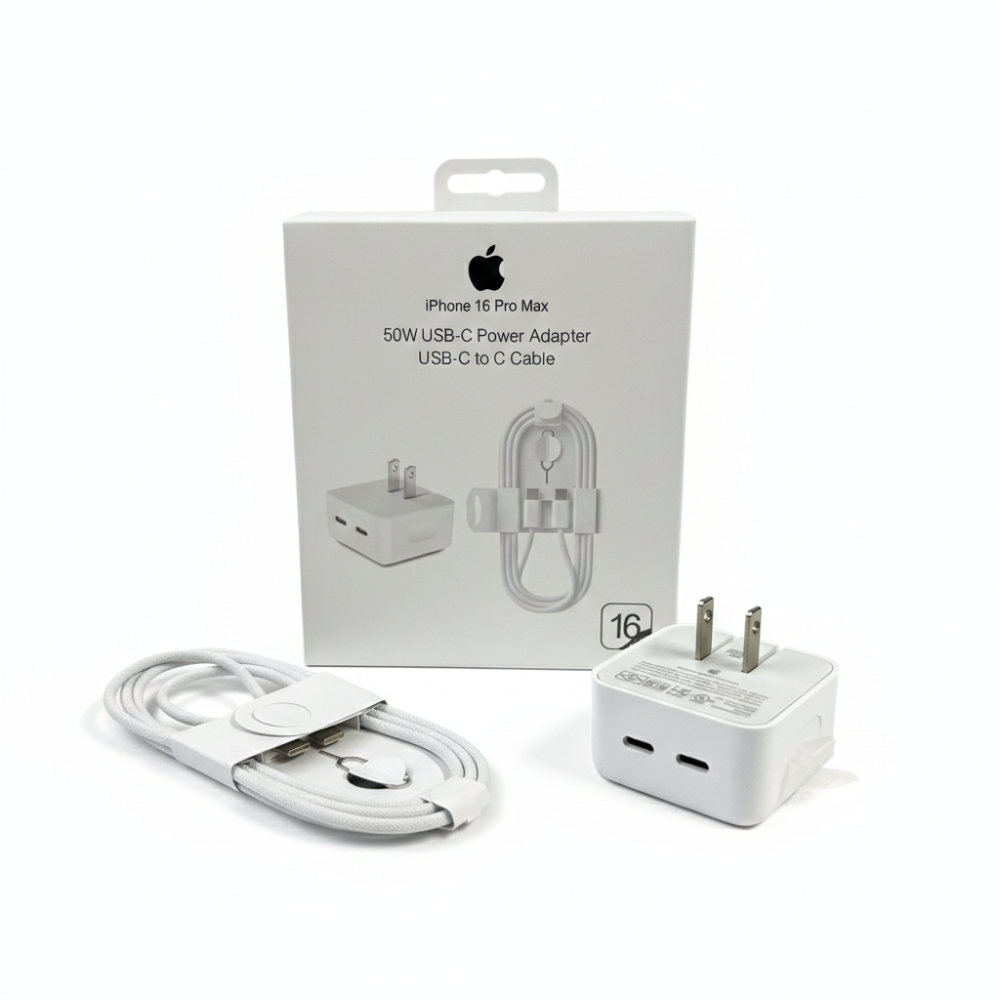iphone 16 pro max 50w usb c to tipo c kit