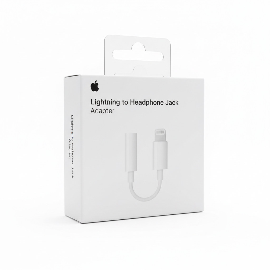 iPhone lighting to headphone jack adater