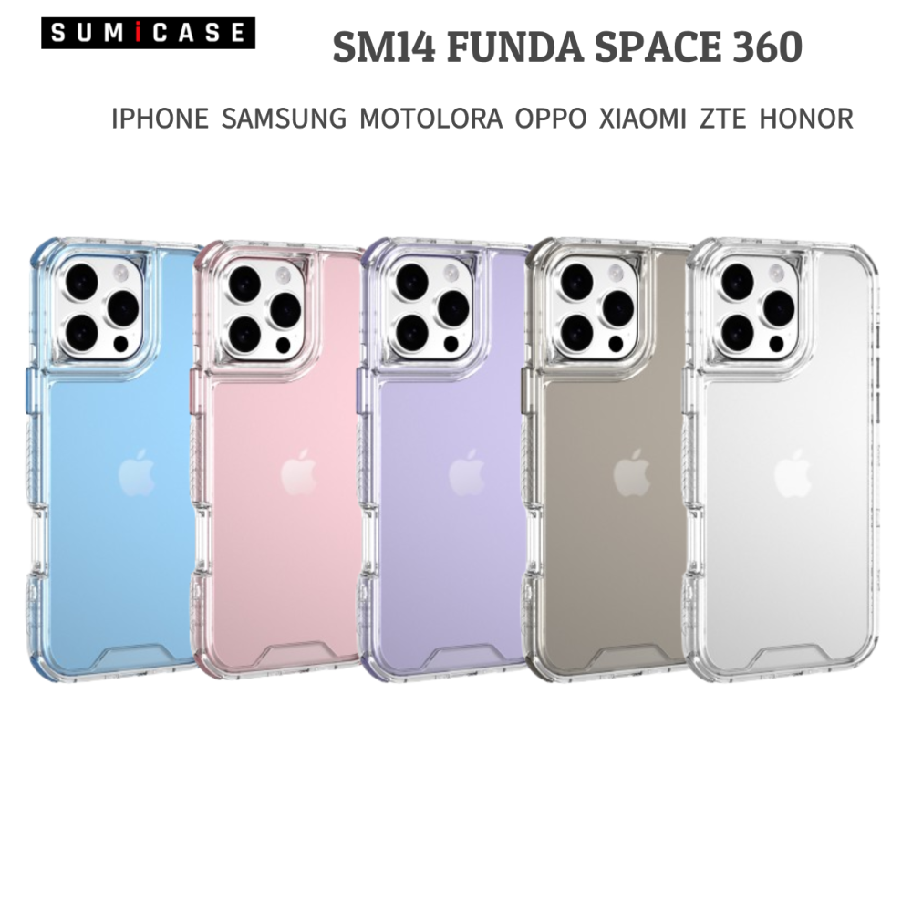 SM14 FUNDA SPACE MATTE 3en1