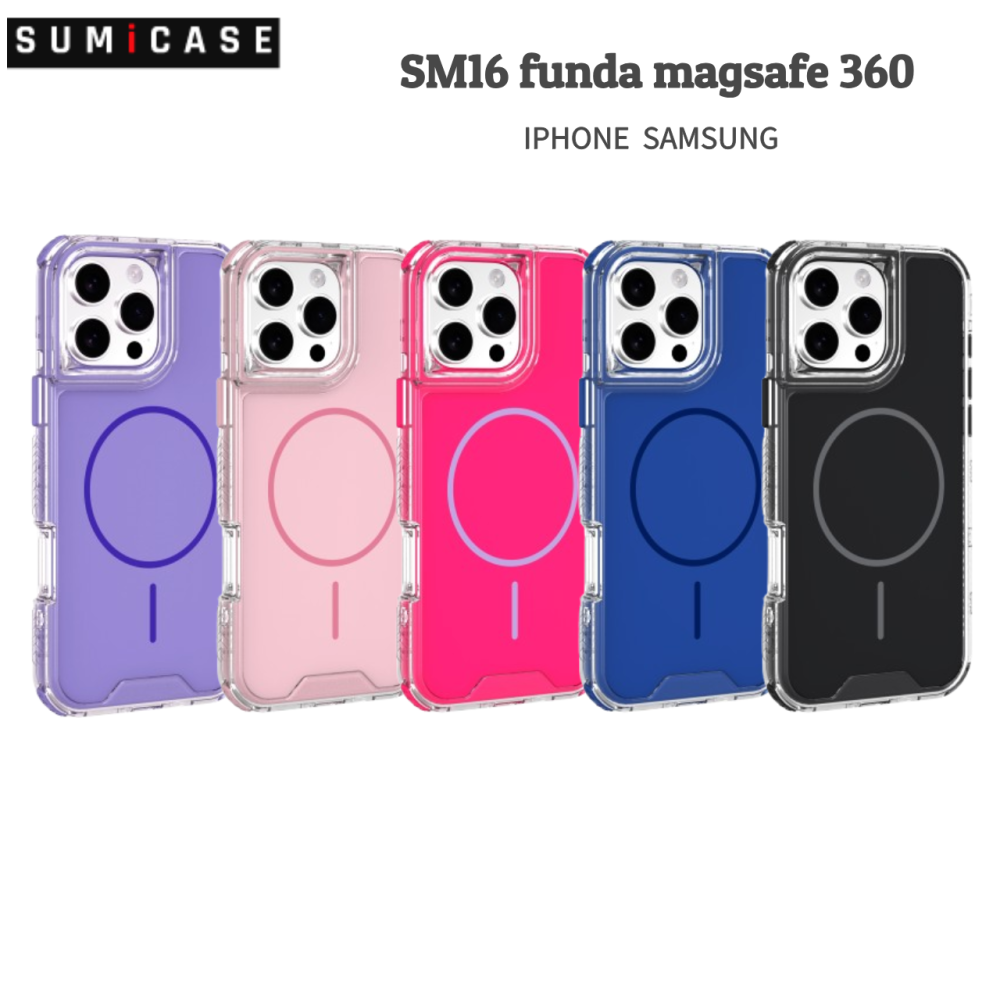 SM16 FUNDA  MAGSAFE SPACE 3EN1