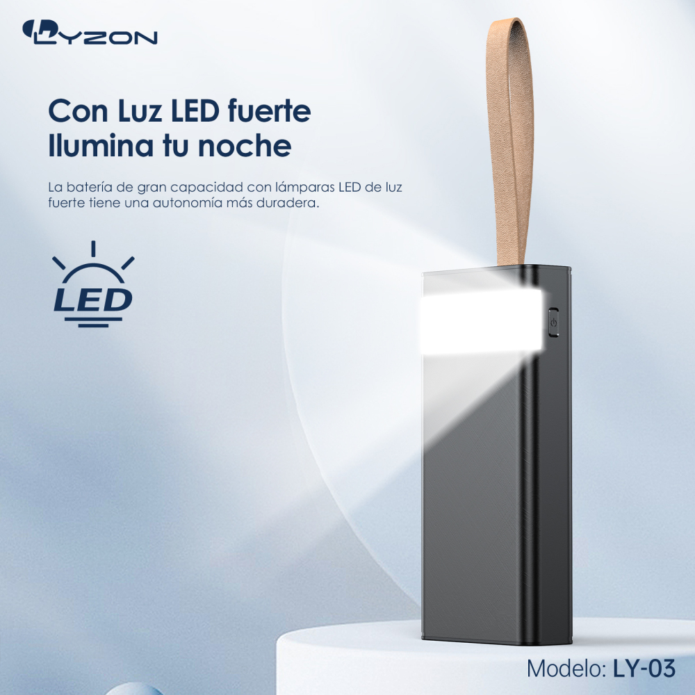 power bank bateria 20000 MAH LY03