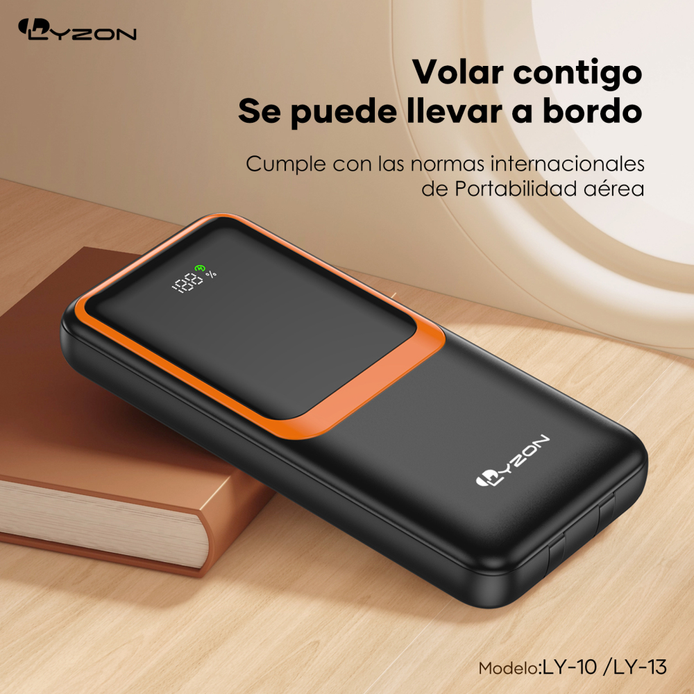 POWERBANK BATERIA 20000 MAH 22.5W CARGA SÚPER RÁPIDA BANCO DE ENERGÍA
