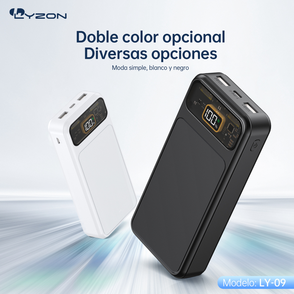 POERRBANK BATERIA  20000 MAH SUPER CARGA RAPIDA  PD+QC3.0 22.5W