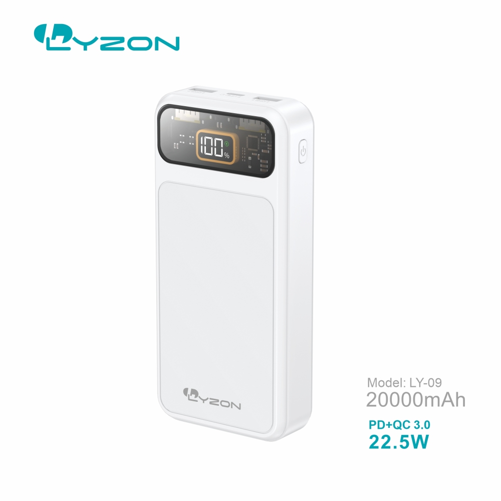 POERRBANK BATERIA  20000 MAH SUPER CARGA RAPIDA  PD+QC3.0 22.5W