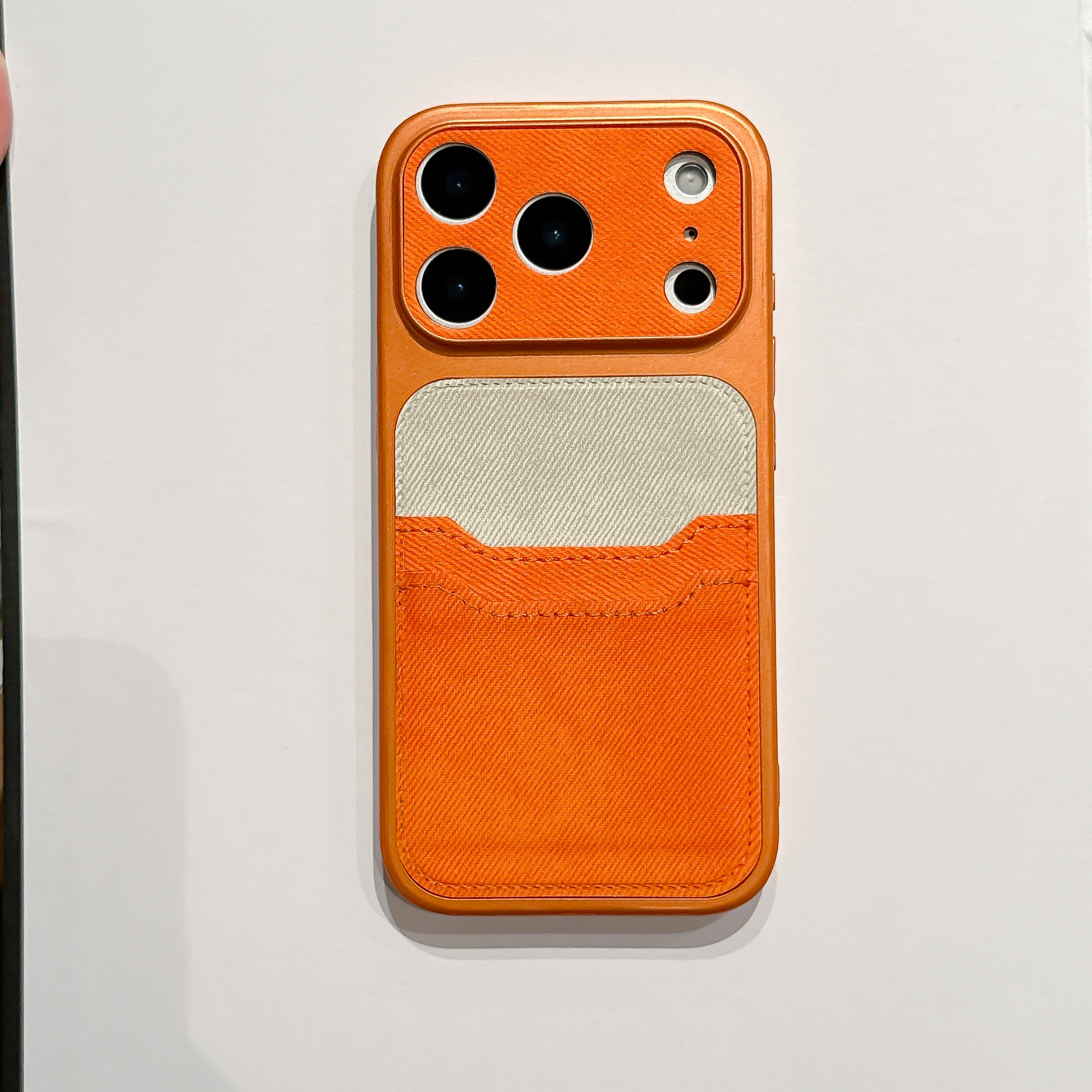 YT03 FUNDA Tarjetero de doble capa de mezclilla