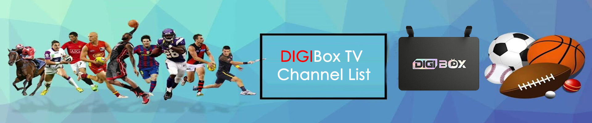 Lista de canais DIGIBox - DIGI TV Box