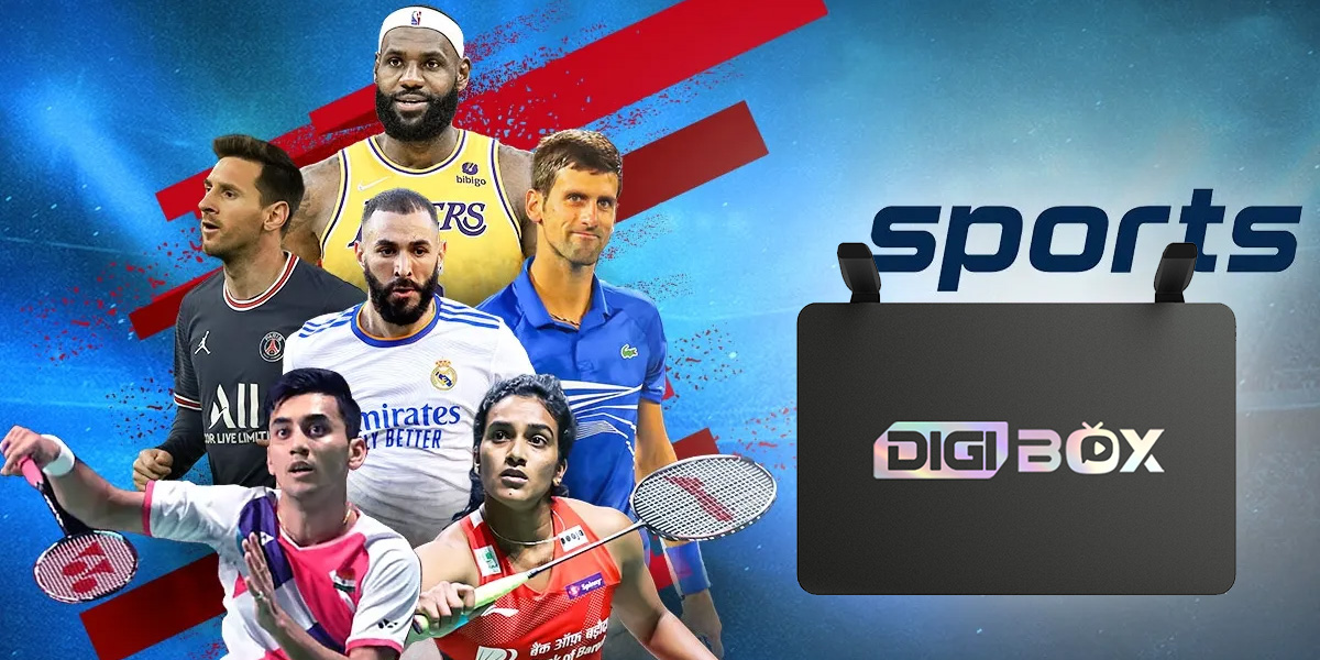 DIGI Smart TV ボックスでライブスポーツチャンネルを視聴できますか?