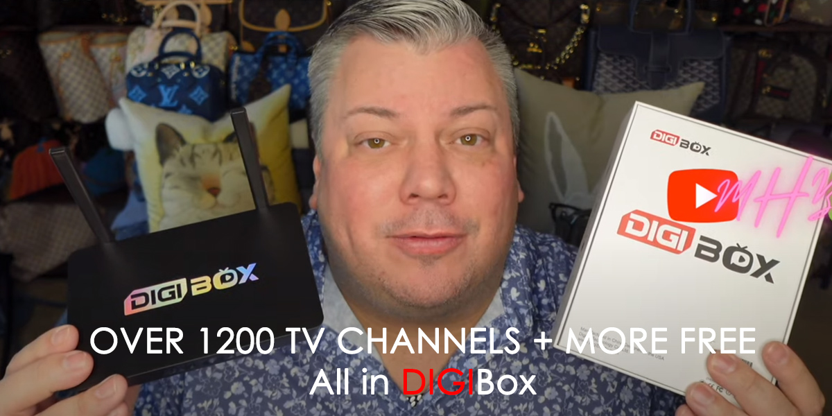 OVER 1200 TV CHANNELS + MORE FREE ｜ All in DIGIBox