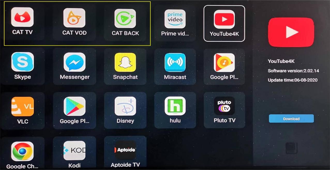 DIGI TV Boxにアプリをインストールするにはどうすればいいですか?