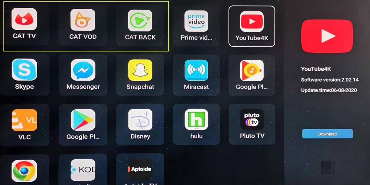 DIGI TV Boxにアプリをインストールするにはどうすればいいですか?