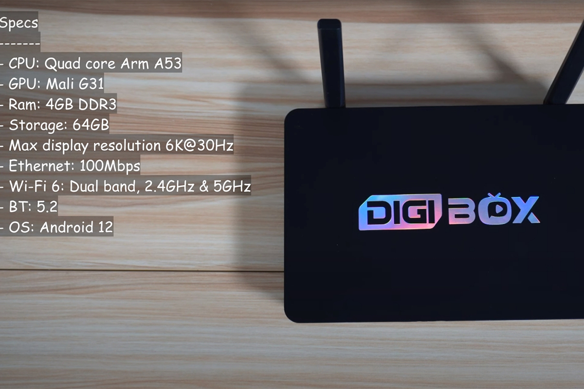 DIGIBox TV Box の開梱とセットアップ: ヒントとコツ