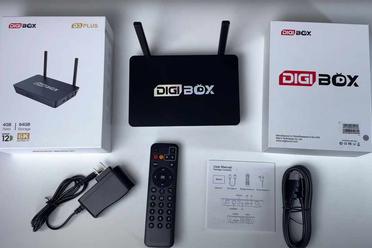 Explorando a caixa de TV DIGIBox: a caixa de TV Android inteligente e bacana para entretenimento moderno