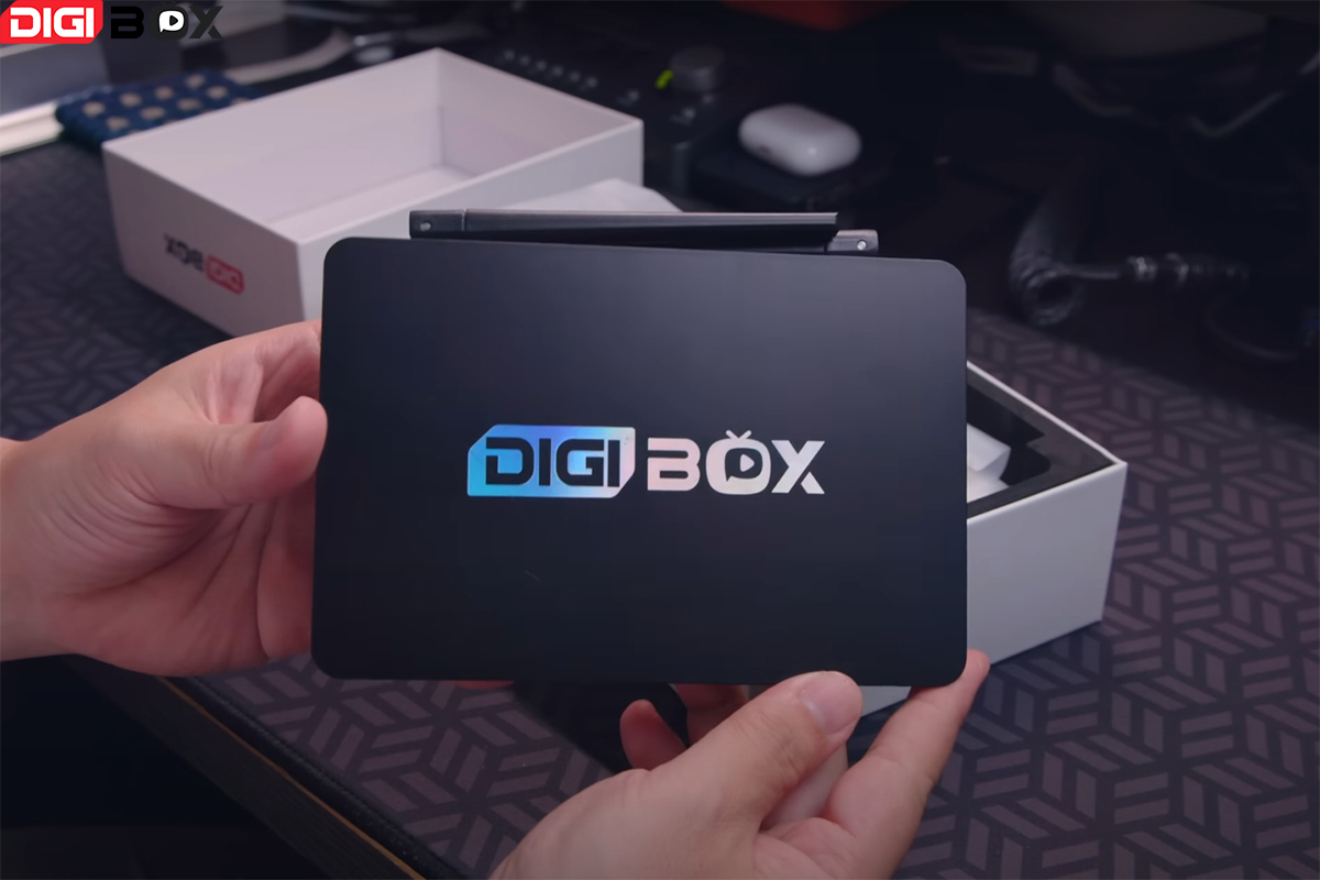 Como configuro meu DIGIBox D3 Plus?