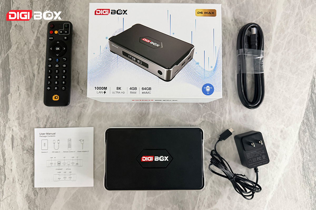 DIGIBox D6 Max：2025年末に最も注目すべきTVボックス