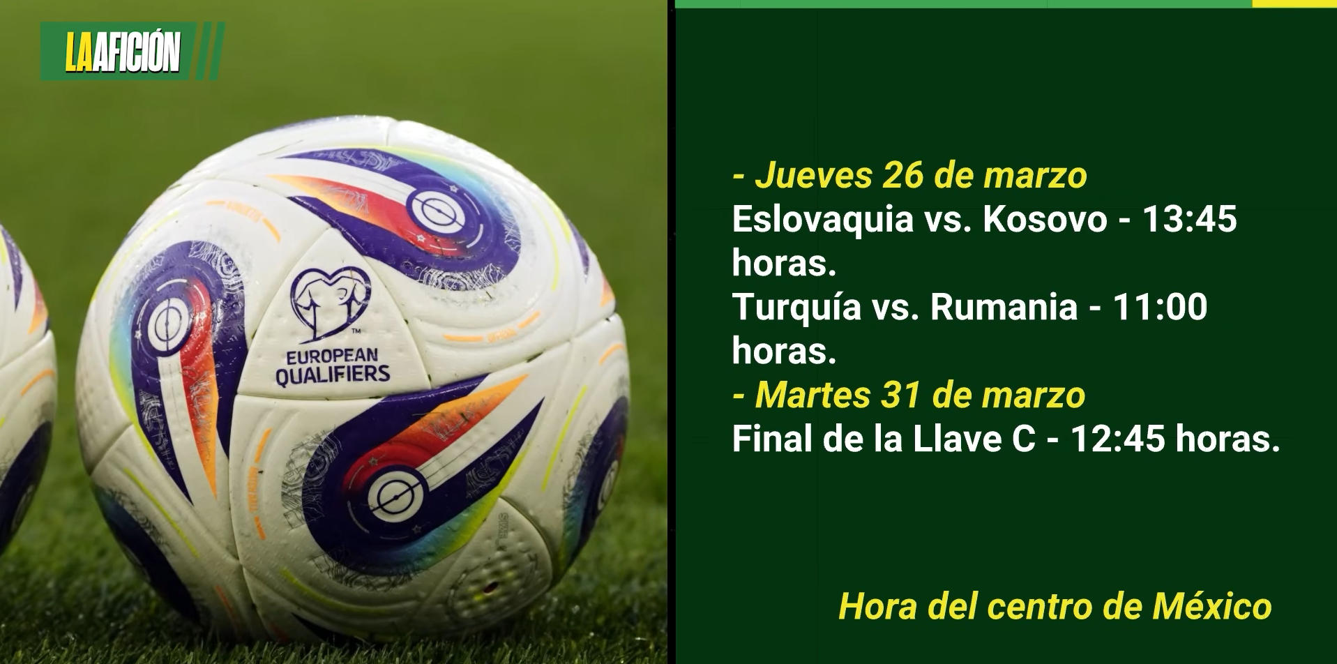 Todo sobre los playoffs de la Copa Mundial de 2026: Equipos participantes, fechas de los partidos y sedes.