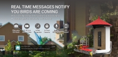BF23E Smart Bird Feeder with WI-FI Camera