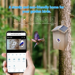 NH01 Smart Nesting Bird House With Camera