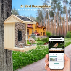 WBF02 Smart Bird Feeder With Wi-Fi Camera