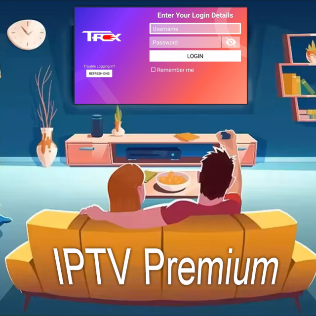 Trex IPTV High-Quality Super Reseller Credit Panel Premium Live Bein Sports TV M3u List Channels Top IPTV Subscription for Europe Germany Austria France Switzerland UK Spain Italy USA Turkey and Arab Countries