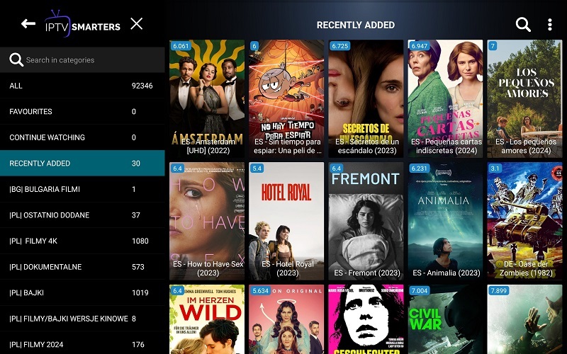 IPTV English Speaking Only For Australia USA UK Canada New Zealand Channels With VOD And Series In TV Content IP TV