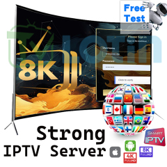 2025 4K 8K Strong IPTV Subscription Service with 28000+xxx channels IPTV M3u list Smart TV Box Free Test 24hours Strong Reseller Panel Credits