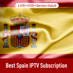 Spain's preferred IPTV subscription Secure reliable and stable
