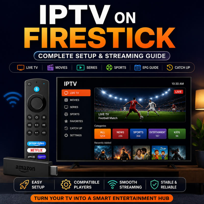 IPTV on Firestick: Easy Setup, Apps and Streaming Tips 2026
