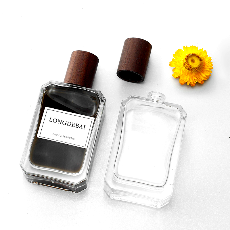 stock 50ml perfume bottle and custom cap