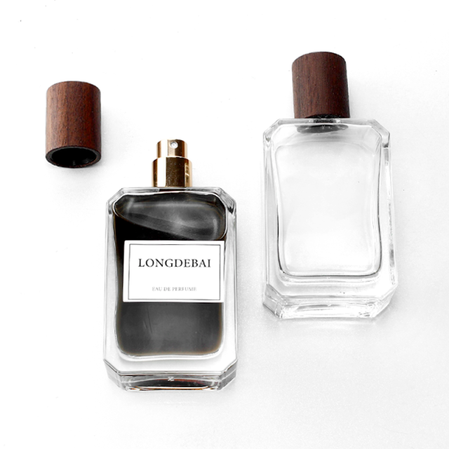 stock 50ml perfume bottle and custom cap