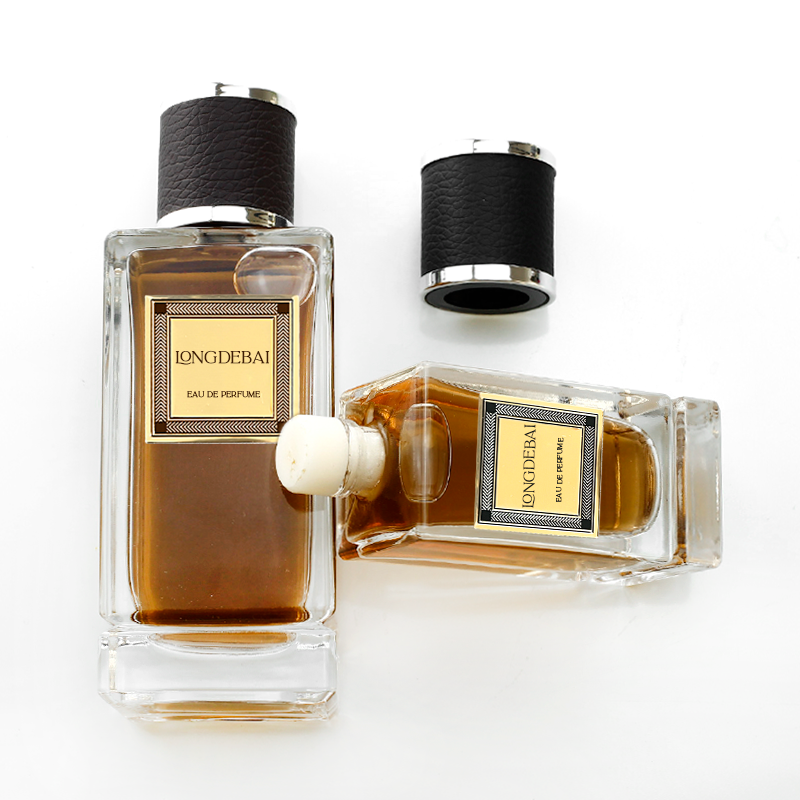 stock 30ml50ml100ml perfume bottle and stock leather cap