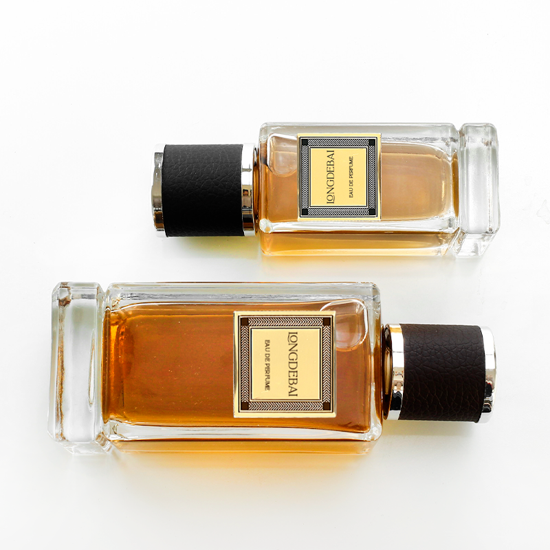 stock 30ml50ml100ml perfume bottle and stock leather cap