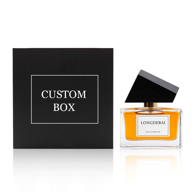 Factory wholesale square perfume bottle 30ml 50ml 100ml with packaging box