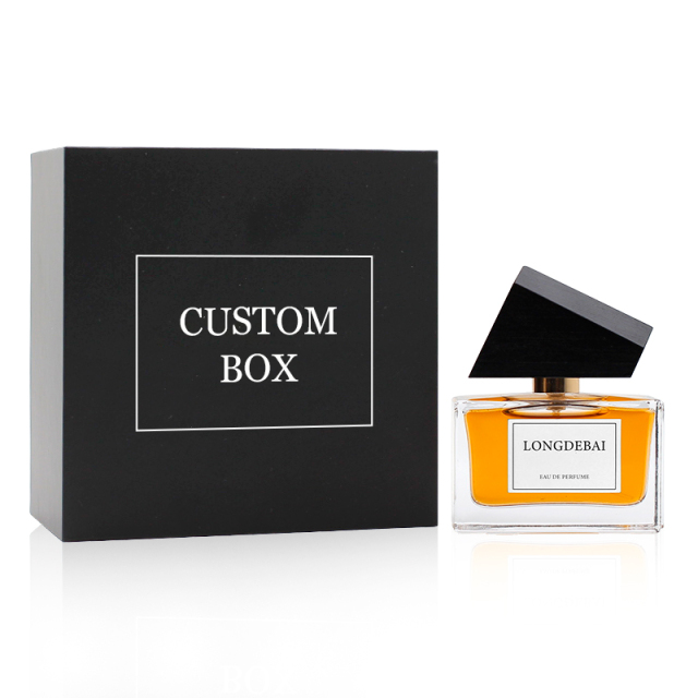 Factory wholesale square perfume bottle 30ml 50ml 100ml with packaging box