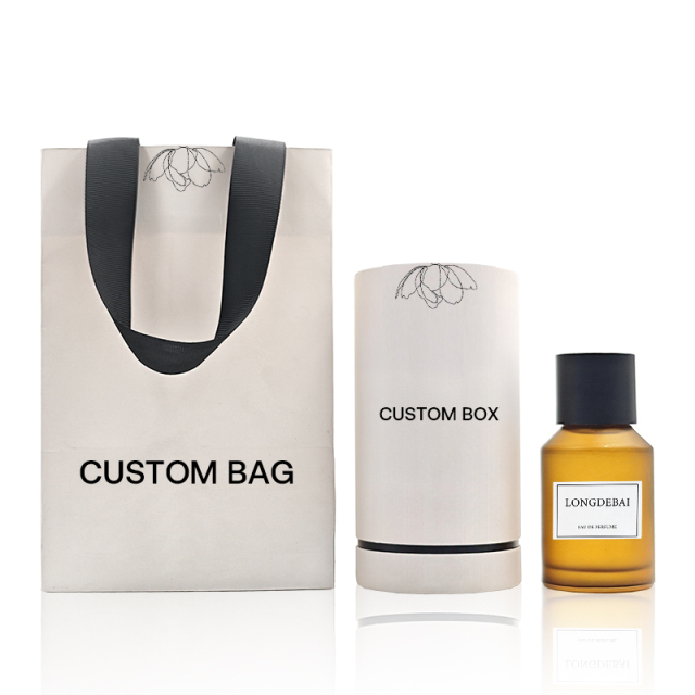 Custom 30ml 50ml 100ml perfume bottle Amber perfume bottle with packaging box