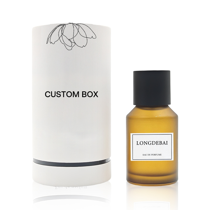 Custom 30ml 50ml 100ml perfume bottle Amber perfume bottle with packaging box